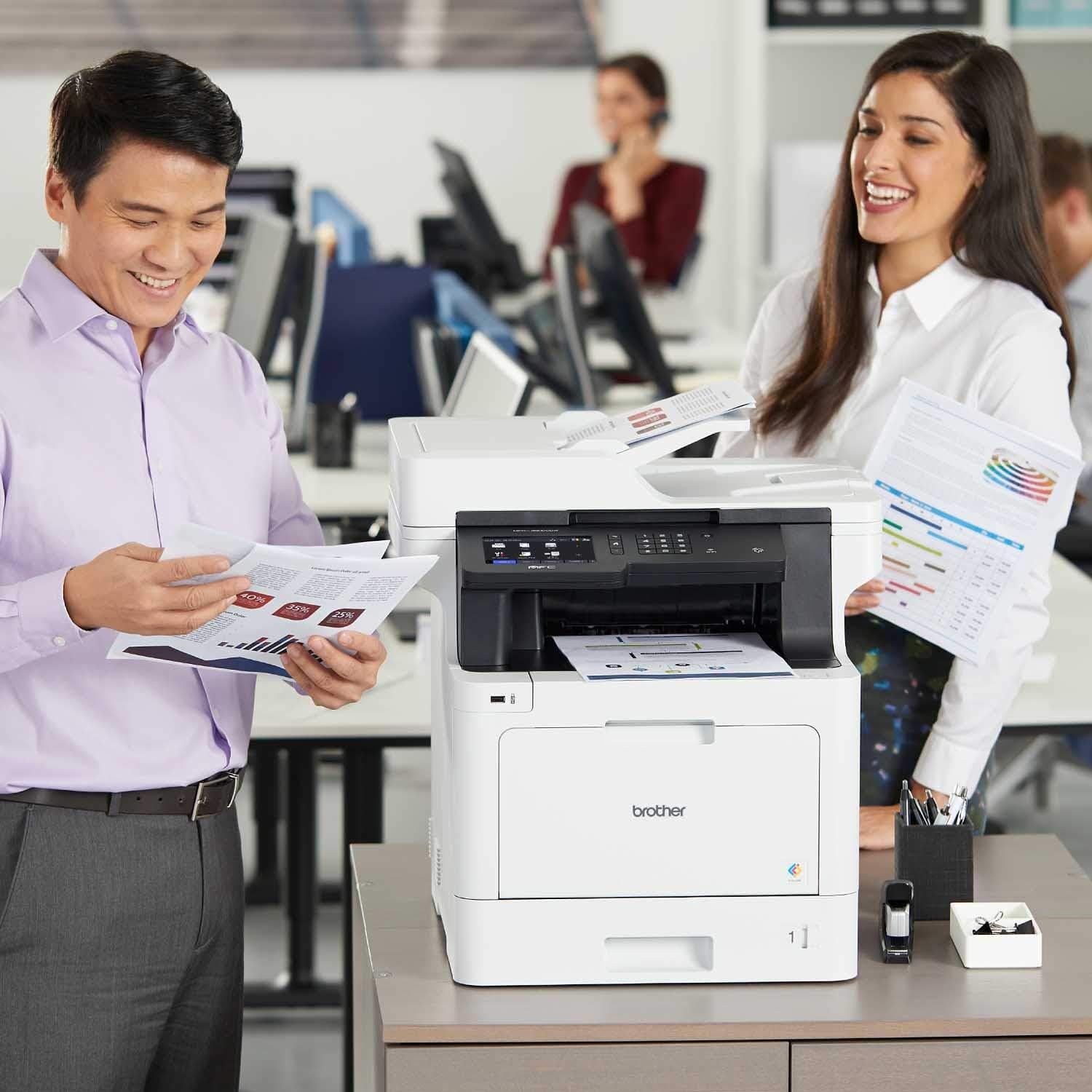 Brother MFC-L8900CDW Business Color Laser All-in-One Printer,  Dash Replenishment Ready - Image 4
